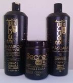 Kit Progressiva Secret Hair Linha Gold